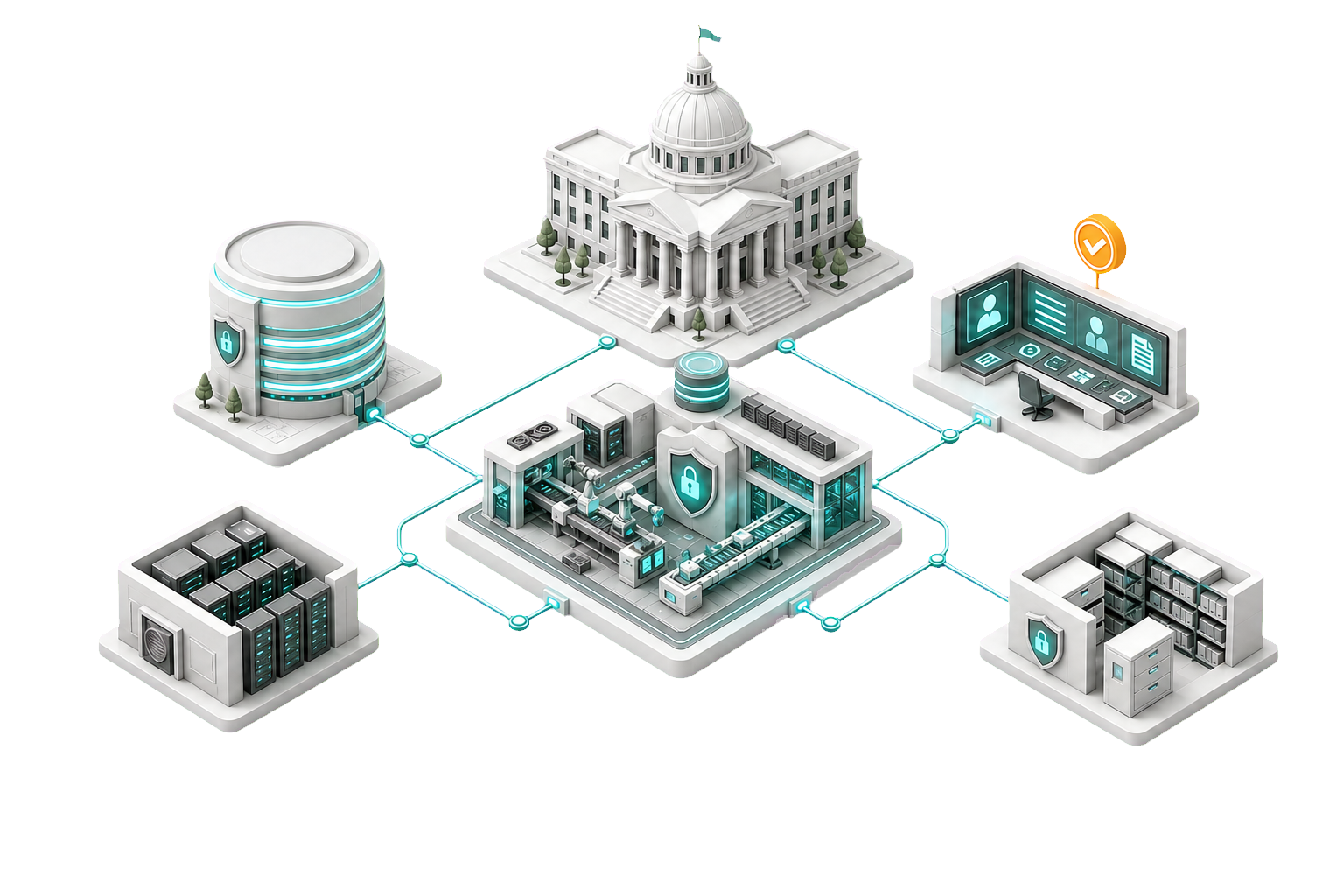 A Visca autonomous software factory configured specifically for public sector